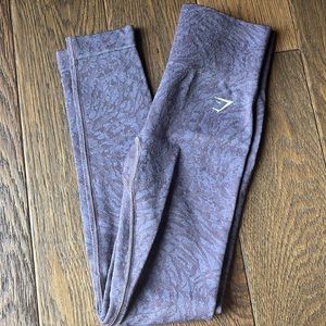 XS Purple Gymshark Leggings